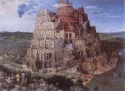 BRUEGHEL, Pieter the Younger The Tower of Babel oil on canvas